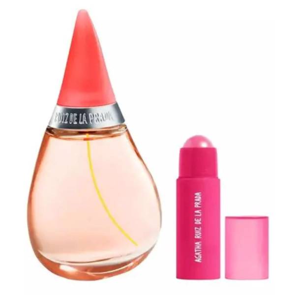 Agatha Ruiz De La Prada Gotas de Color EDT 100ML + Barra de Labios y Mejillas 5g (M)