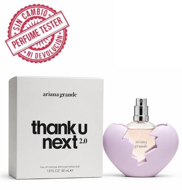 香水(女性用) Ariana Grande Thank U Next 2.0 EDP 30ml Ariana Grande Thank U Next 2.0 EDP 30 ML Tester Sin Tapa (M)