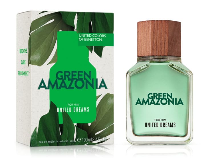Benetton Green Amazonia For Him EDT 100ML