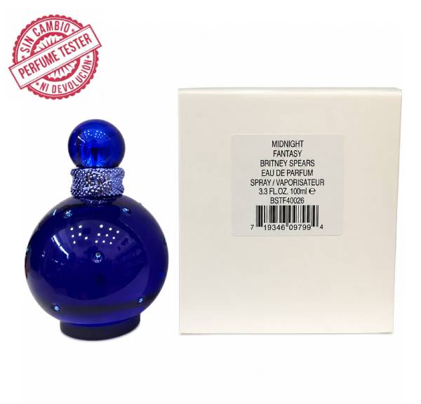Britney Spears Midnight Fantasy EDP 100 ML Tester (M)