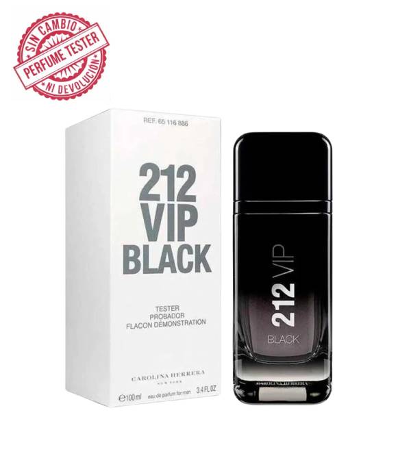 Carolina Herrera 212 Vip Black EDP 100 ML Tester (H)