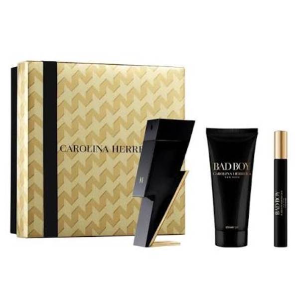 Carolina Herrera Bad Boy EDT 100ML + 10ML G/D + 100ML (H)