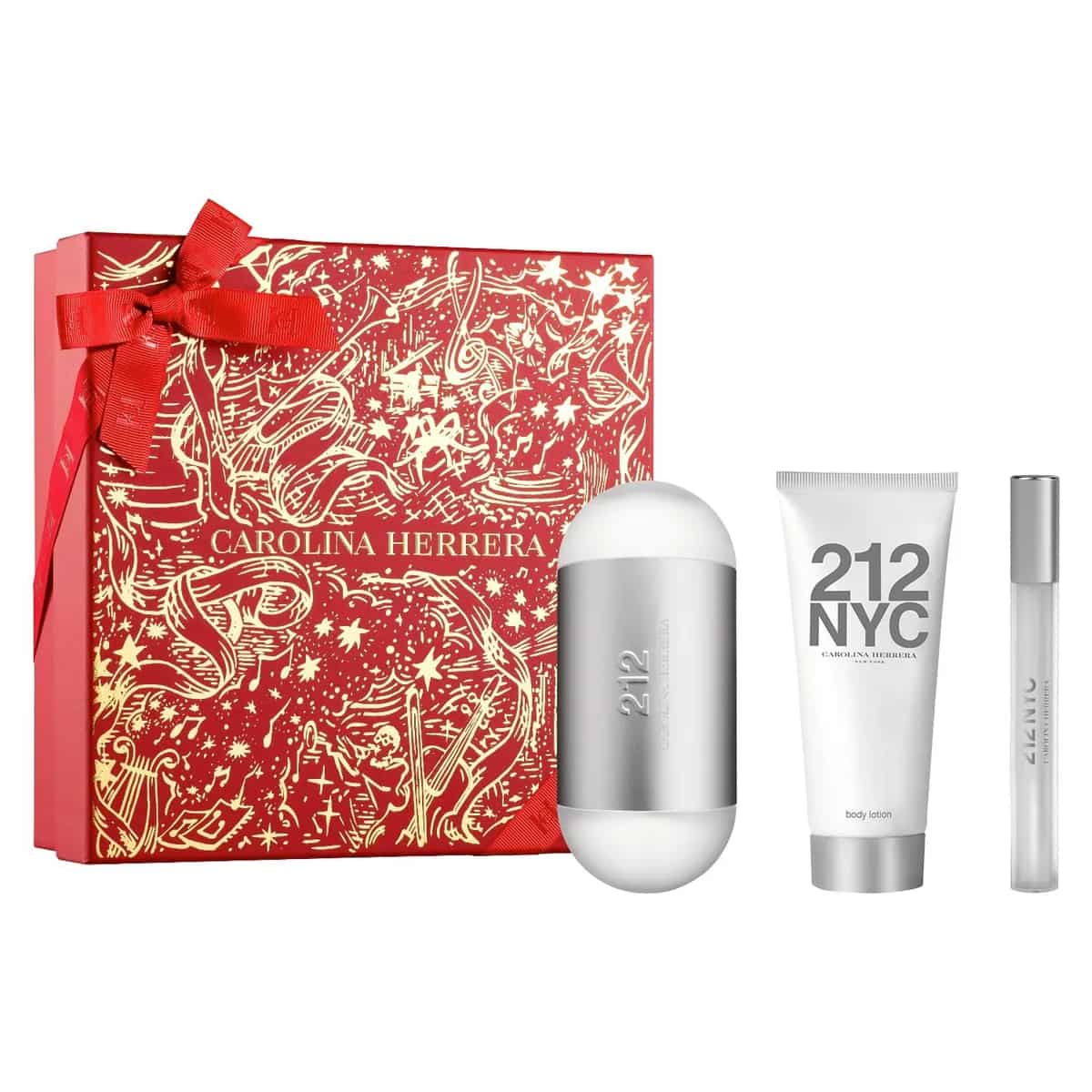 Carolina Herrera Set 212 NYC EDT 100 ML + 10 ML + B/L 100 ML (M)