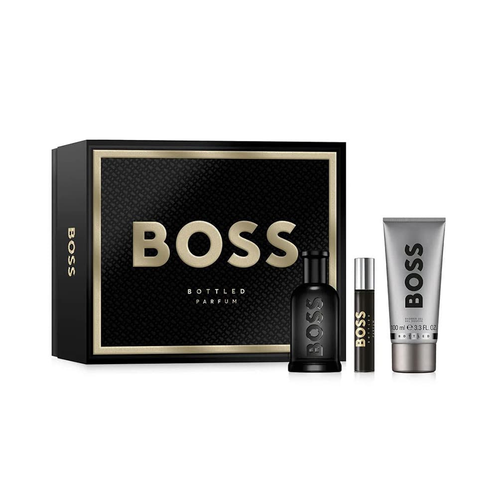 Hugo Boss Set Bottled Parfum 100 ML + 10 ML + SG 100 ML (H)