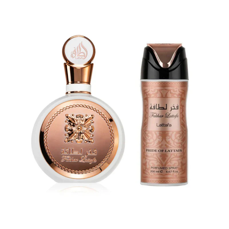 Lattafa-Fakhar-Pride-Of-Lattafa-Rose-EDP-100ML-Perfumed-Spray-200ML-Mujer