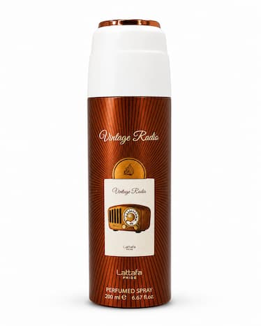 Lattafa Pride Vintage Radio Body Spray 200 ML (U)
