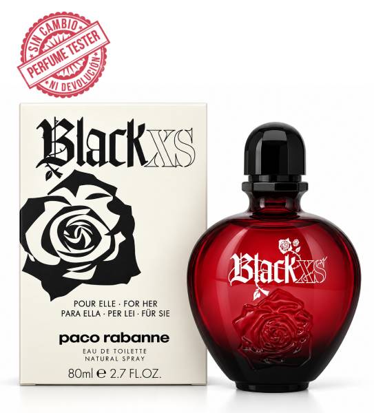 Paco Rabanne Black XS EDT 80 ML Tester (M)
