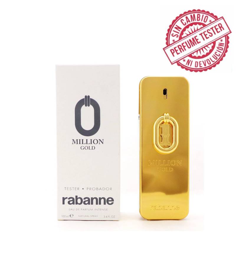 Paco Rabanne Million Gold EDP 100 ML Tester (H)