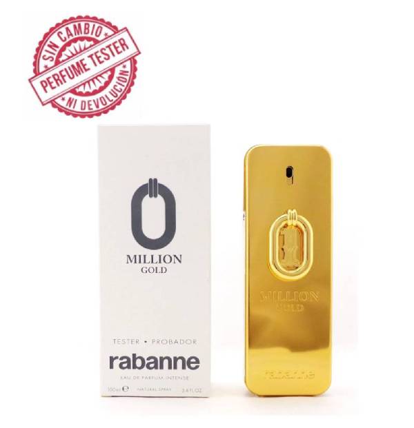 Paco Rabanne Million Gold EDP 100 ML Tester (H)