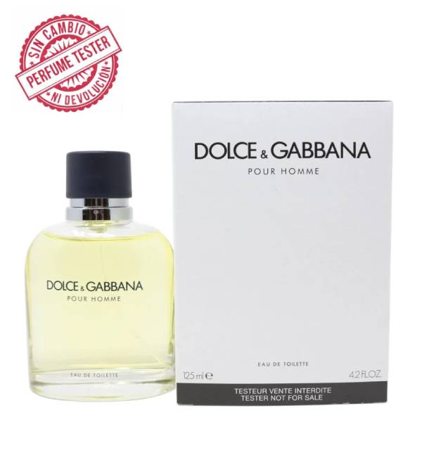 Dolce & Gabbana Pour Homme EDT 125 ML Tester (H)