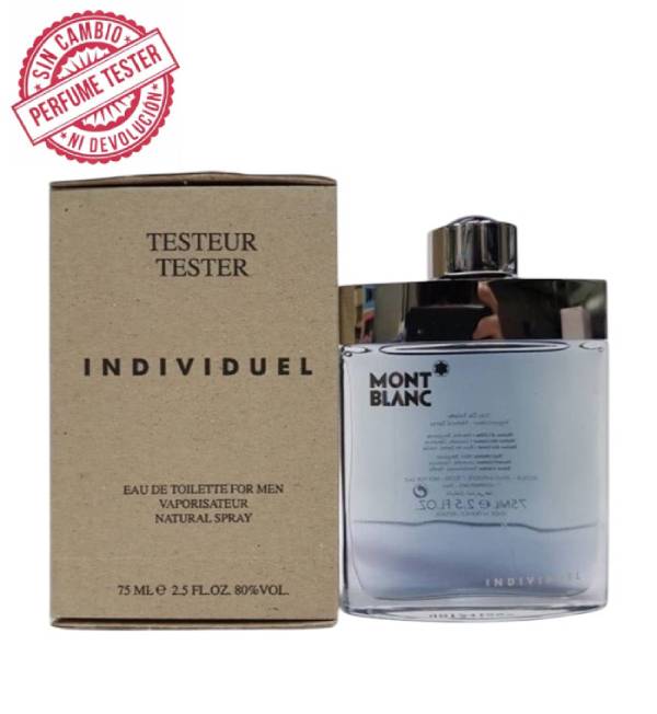 Mont Blanc Individuel EDT 75 ML Tester (H)