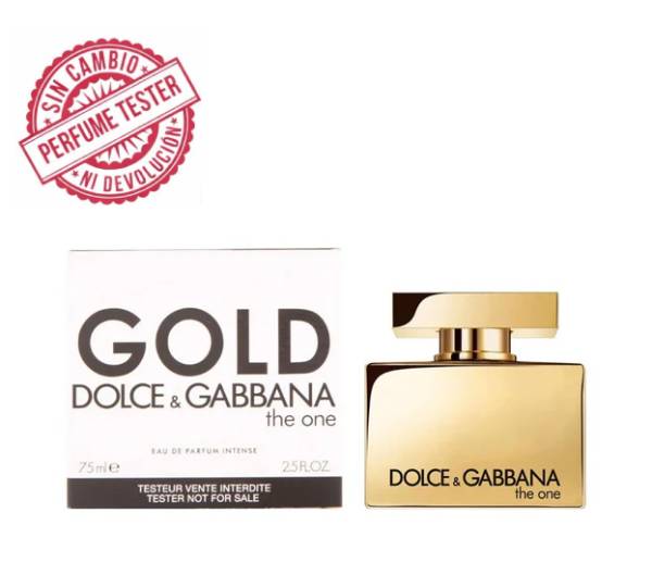 Dolce & Gabbana The One Gold Woman EDP Intense 75ML Tester (M)