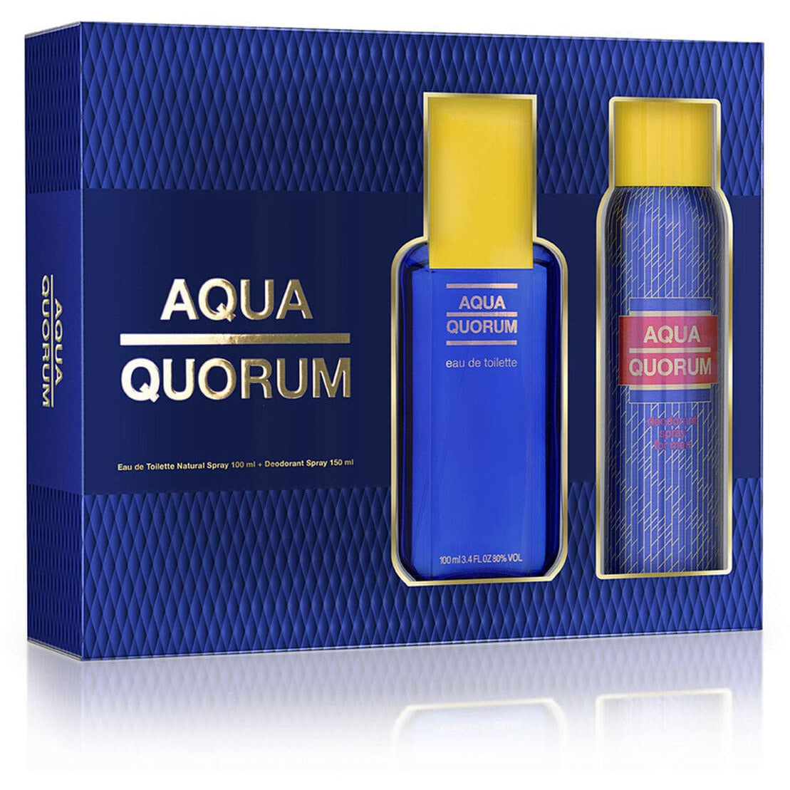 perfume aqua quorum set precio