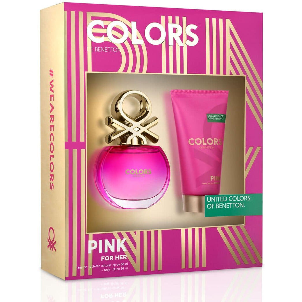 perfume colors pink de benetton mujer precio
