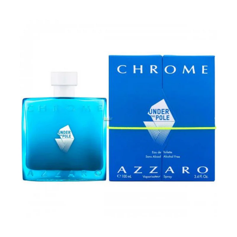 Azzaro-Chrome-Under-The-Pole-100-MLEDT-Sin Alcohol-Hombre