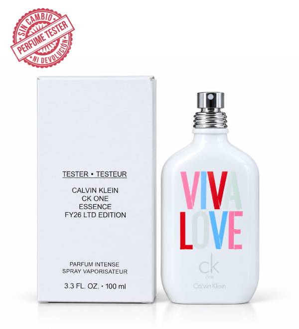 Calvin Klein CK One Essence Viva Love Parfum Intense Tester Sin Tapa (U)