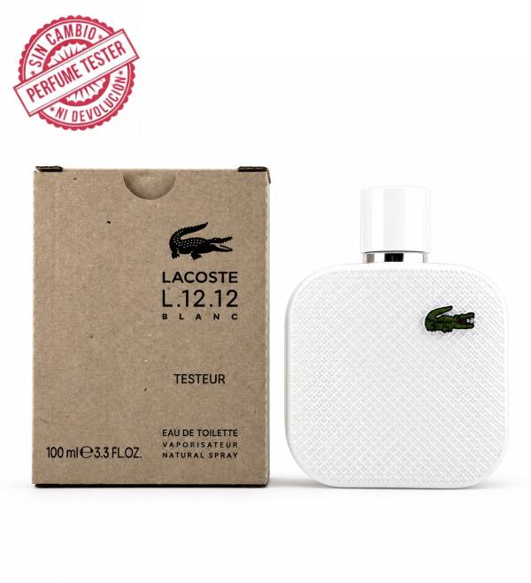 Lacoste L.12.12 Blanc EDT Tester 100 ML (H)