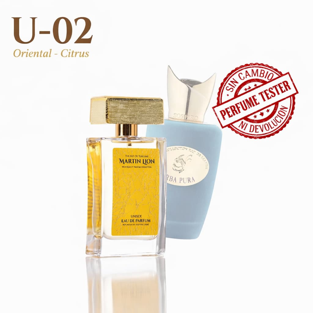 Martin Lion U02 - Inspiracion Xerjoff Erba Pura - EDP 50 ML Tester