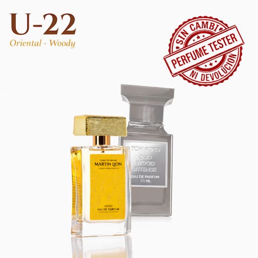 Martin Lion U22 - Inspiracion Tom Ford Oud Wood Intense - EDP 50 ML Tester