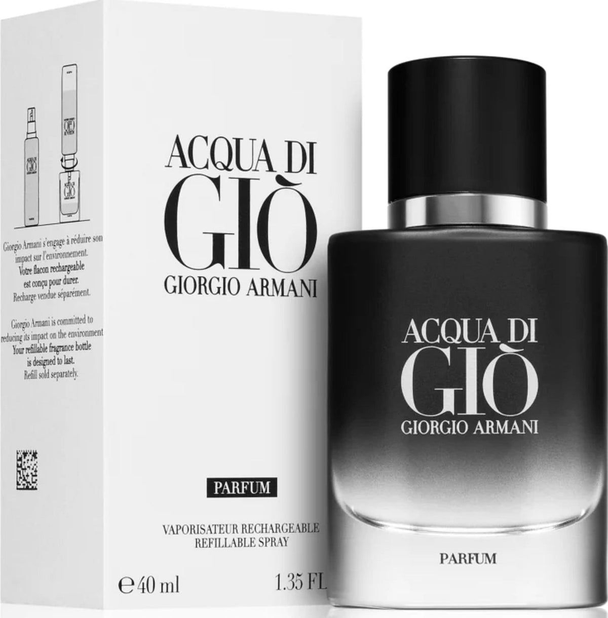 Nuevo Lanzamiento Perfume Acqua Di Gio PARFUM 40 ML HombreEnvase Negro