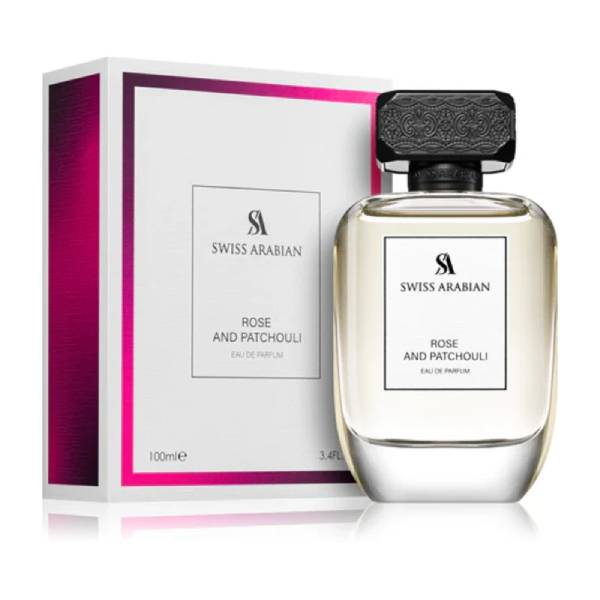 Swiss Arabian Rose And Patchouli EDP 100 ML (M)