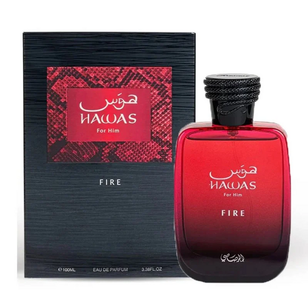 Perfume Rasasi Hawas Fire EDP 100 ML Santiago CHILE 🔥