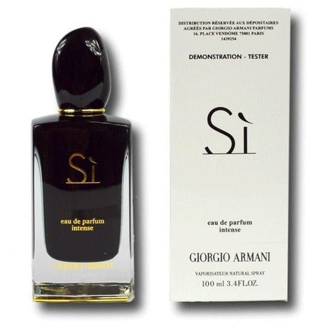 perfume armani si intense tester mujer