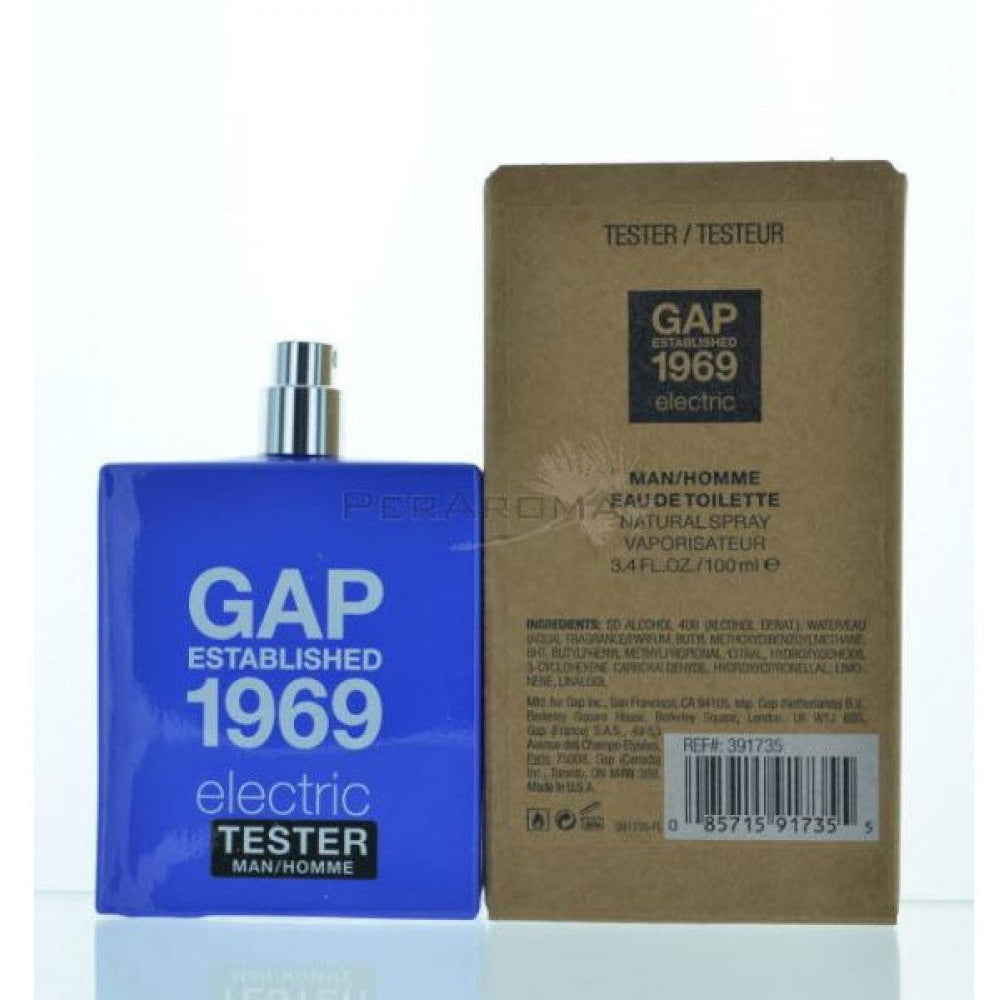 perfume gap electric tester hombre precio