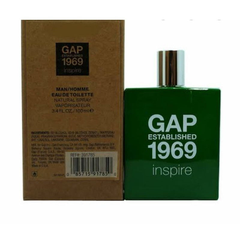 perfume gap inspire tester precio hombre